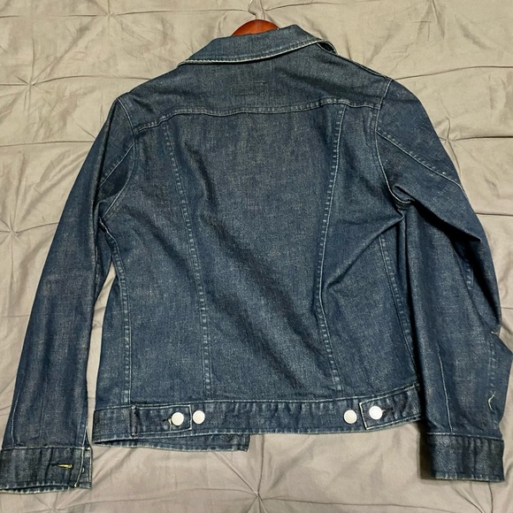 Banana Republic Dark Wash Blue Denim Jacket - Men’s Size Small - Picture 2 of 6